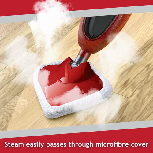 2 x Cloths Covers Pads for Hoover Steamjet SSNC1700 S2IN1300C Steam Cleaner Mop - Picture 4 of 12