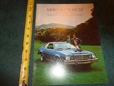 1975 MERCURY BOBCAT SALES BROCHURE / CATALOG / ORIGINAL FOMOCO ITEM!