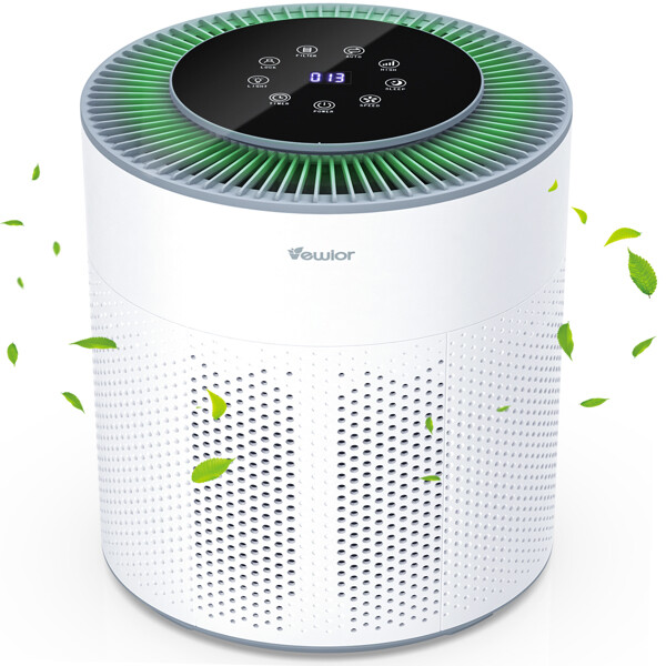 Powerful H13 Air Purifier for Large Rooms Up to 1100 sq. ft by VEWIOR