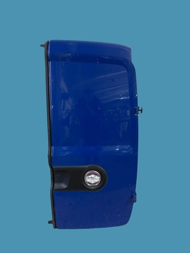 10-15 FIAT DOBLO CARGO MK2 TÜR FAHRERSEITE HINTEN WEISS BLAU (KOMPLETT) - Bild 1 von 9