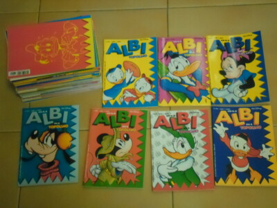 MICKEY MOUSE BOOKS - COMPLETE SERIES N°1/54 - DISNEY SHEARERS SECOND SERIES - NO PINK