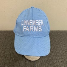 Linnemeier Farms Baseball Hat Youth Adjustable Light Blue Jersey Mesh Augusta