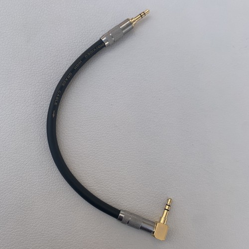 Right-Angle to Right-Angle 3.5mm TRS Stereo Male to Male Pro Audio Cable - Picture 5 of 8