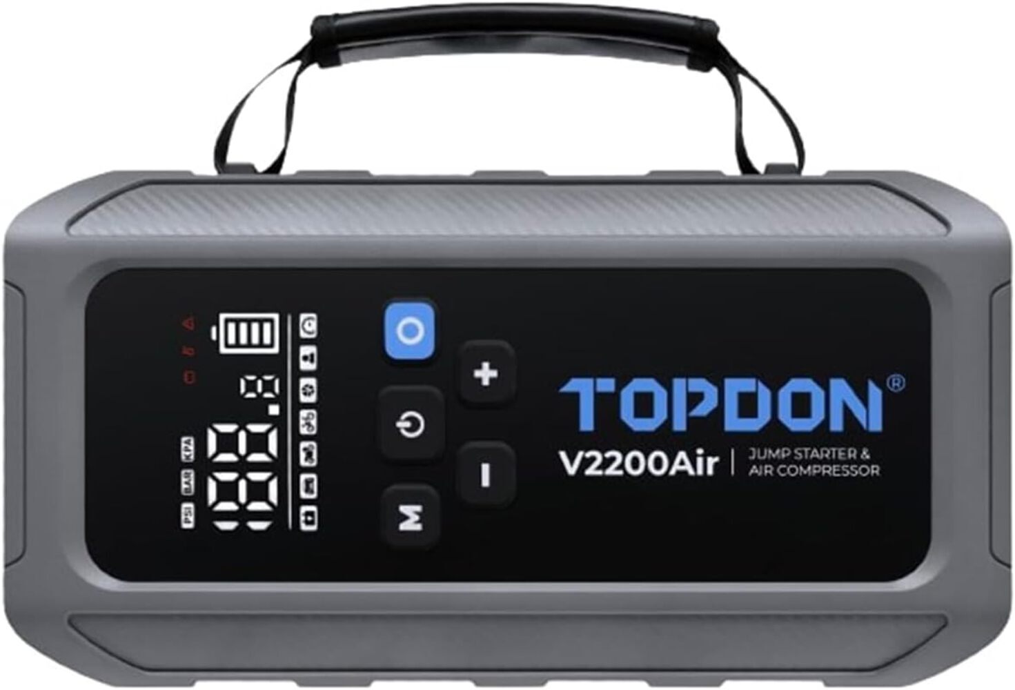 TOPDON V2200AIR 2 in 1 2200A Automotive Car Jump Starter & A