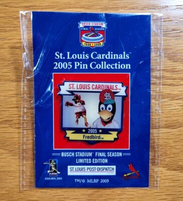 FREDBIRD Mascot St. Louis Cardinals 2005 Collection Hat Lapel Pin - BRAND NEW