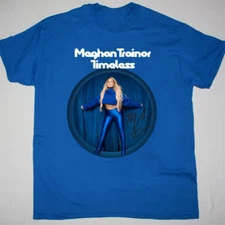 NEW Meghan Trainor The Timeless Tour 2024 T-Shirt Blue All Size Unisex OM04
