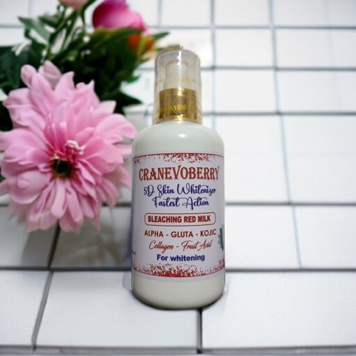 CranEvoberry 5D Whitening Fast Action Bleacher Body Lotion 250ml X 1