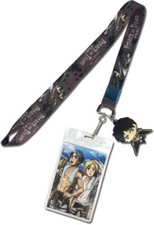  NEW Attack on Titan 2: Eren Lanyard with ID Holder and Charm