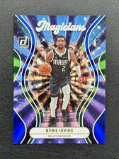 2023-24 Donruss Magicians Kyrie Irving #8 Blue Green Laser Holo /35 Color Match!