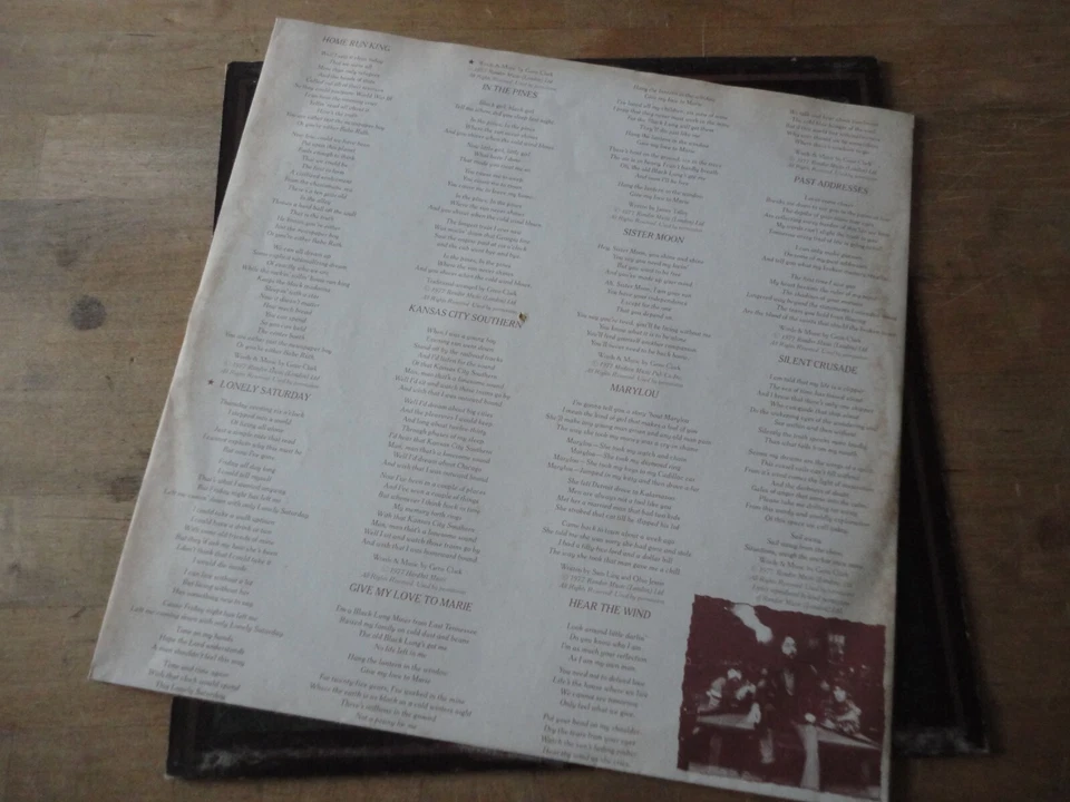 Gene Clark – Two Sides To Every Story, RSO, UK 1977 - Bild 4 von 4