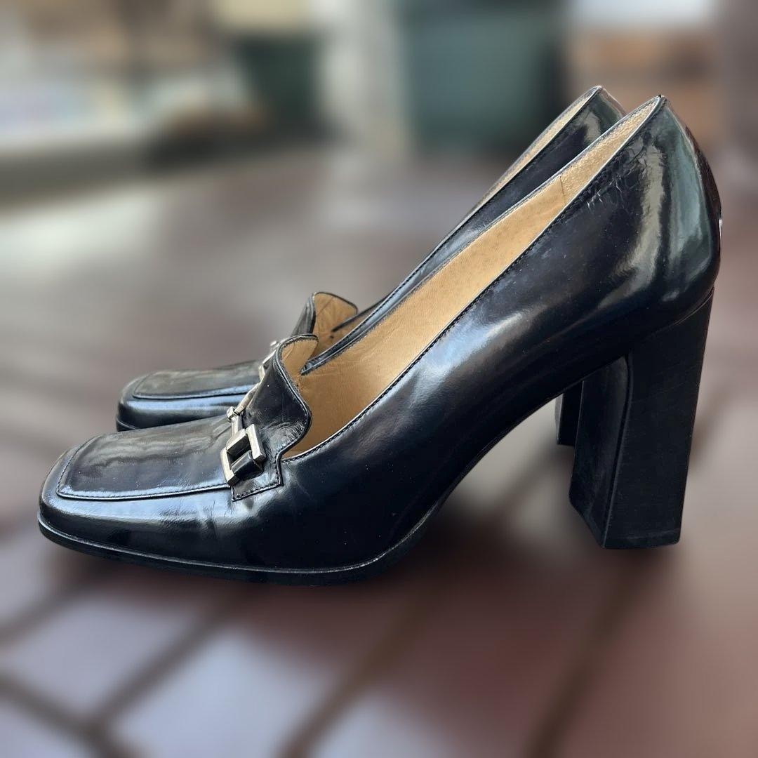 Gucci Pumps Heel Black Leather Size 36 US About6 For Women thumbnail 4