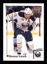  87 Thomas Vanek 26 Sabres 2013 Fleer Hockey Sports Trading Card 