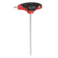 T-Handle Torx-SchlüSsel T10 S2 Stahl Torx-Schraubendreher Rot Schwarz