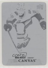 2020-21 Upper Deck UD Canvas Printing Plate Black 1/1 Mike Reilly #C182 0fo5