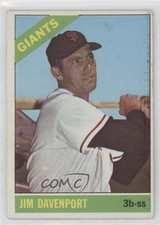 1966 Topps Jim Davenport #176 2k3