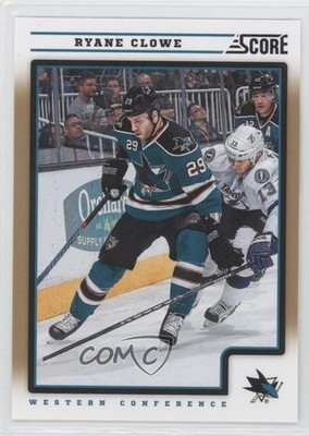 2012-13 Score Gold Rush Ryane Clowe #389 0a4