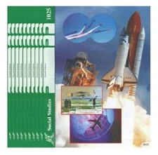 12 PC Set Grade 3 Social Studies PACES 1025-1036 4th Ed New Sealed Free Ship
