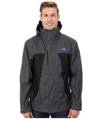 #ad The North Face Mountain Light Jacket Vanadis Grey TNF Black Men#x27; Size XXLarge $249.00