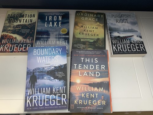 Lot of 6 WILLIAM KENT KRUEGER Mystery Books - CORK O'CONNOR - Boundary Waters - Picture 2 of 3