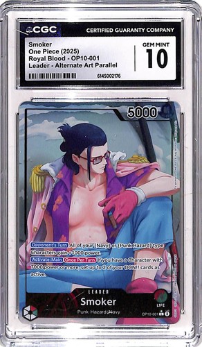 Smoker (Parallel) graded CGC 10 for sale on eBay