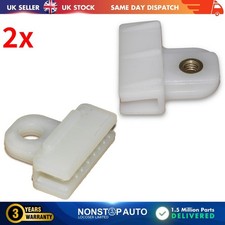 2x Door Glass Window Track Clip For NISSAN Micra IV Navara Terrano II