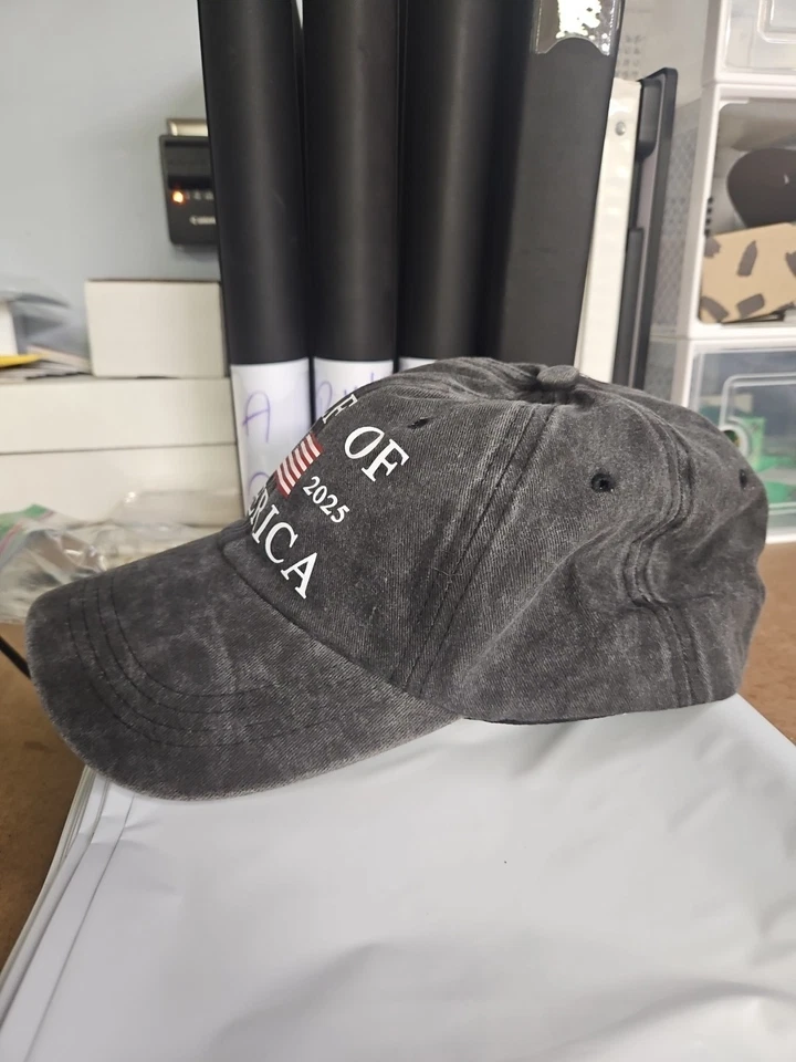 Gray Gulf Of America Adjustable Baseball Cap - Image 3 of 3