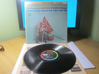Tennessee Ernie Ford Sings Civil War Songs of the South LP