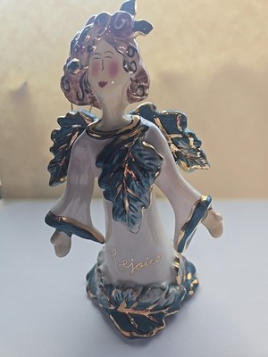 Blue Sky REJOICE Angel Christmas Ornament Bell by Heather Goldminc BEAUTIFUL