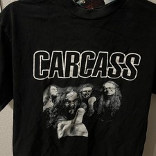 Carcass black and white Shirt Unisex Concert S-5XL AR595