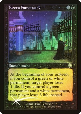 Apocalypse  MTG FOIL  Necra Sanctuary  Magic