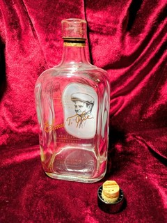 Elmer T. Lee Single Barrel Bourbon Bottle With Cork Empty Clean