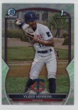 2023 Bowman Chrome Prospects Lunar Glow Refractor Yilber Herrera #BCP-86 kb7