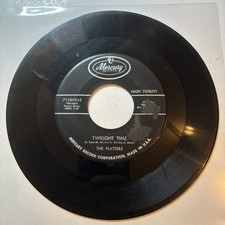 Platters-Twilight Time 45 RPM 1958 Vg Condition
