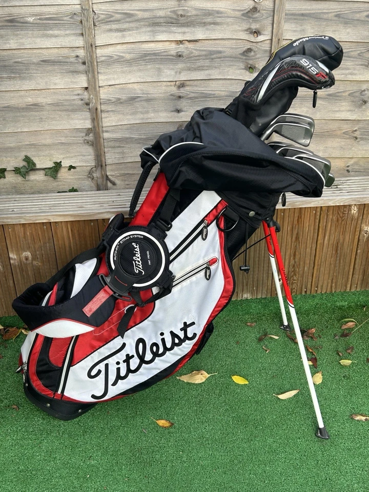 *MENS FULL SET OF PING/ TITLEIST GOLF CLUBS/ REGULAR FLEX/ STAND BAG* - Image 2 of 4