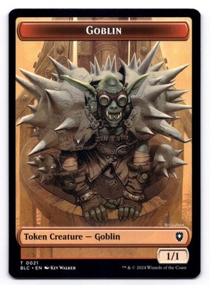 Goblin / Thopter NM Commander: Bloomburrow 21/39 MTG Regular