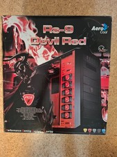 Aerocool Rs-9 Devil Red Gehäuse Mid Tower ATX / micro ATX  in Originalverpackung