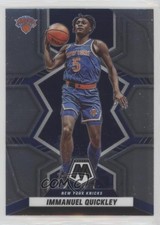 2021-22 Panini Mosaic Immanuel Quickley #90 0a3