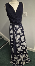 Phase Eight Black Floral Dress CHARITY SALE