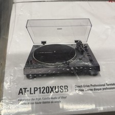 Audio Technica AT-LP120XUSB Direct Drive Turntable BRAND NEE