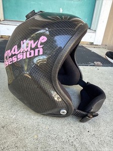 BONEHEAD COMPOSITES Skydiving Flight Helmet Carbon Fiber ( Light Weight )