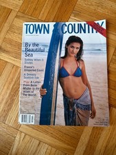 RARE Jaime Walsham Town & Country Magazine July 1998 Bette Midler Naomi Campbell