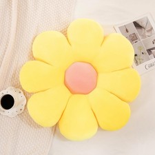 Menoeceus Flower Pillow Flower Shaped Throw Pillow Cute Floor Seating Cushion D