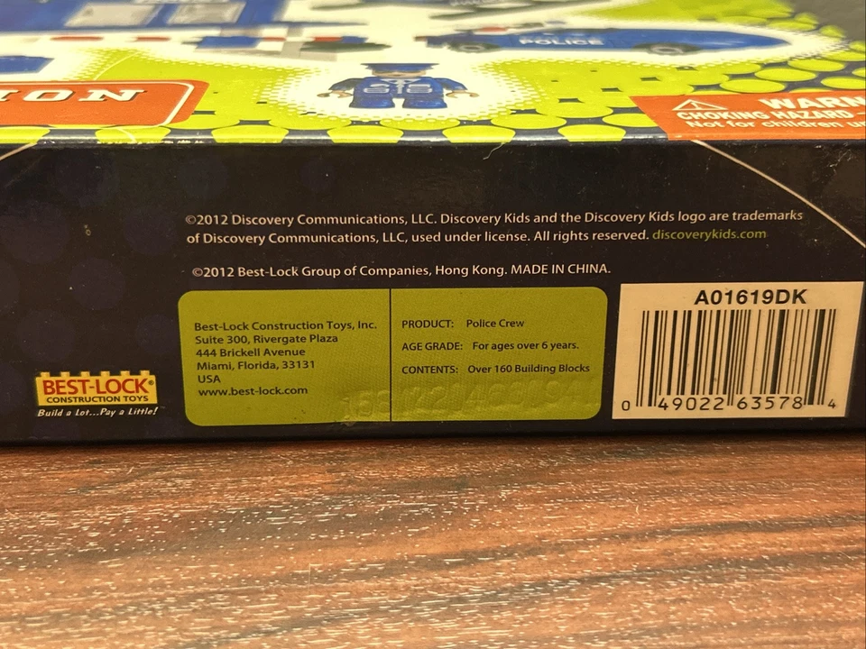 Lote de 4 juegos de construcción Discovery Kids surtidos más de 160 piezas. Cada 2012 Foto 4 de 4