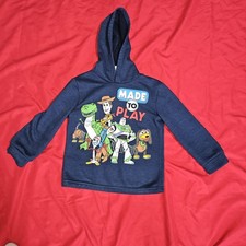 Disney toy story pull over hoodie sweater kids 5-6
