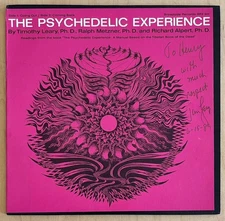THE PSYCHEDELIC EXPERIENCE 1966 Timothy Leary SIGNED Spoken Word Vinyl LP M/NM+