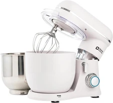 Kitchen in the Box Stand Mixer 3.5QT Two Bowls 10-Speed Portable Lightweight