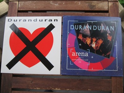 2 LP Duran Duran: i don´t want your love & Arena (cut out) jeweils guter Zustand