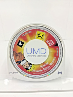  Playstation Videospiel Sony PSP Portable UMD Naruto Ultimate Ninja Heroes 
