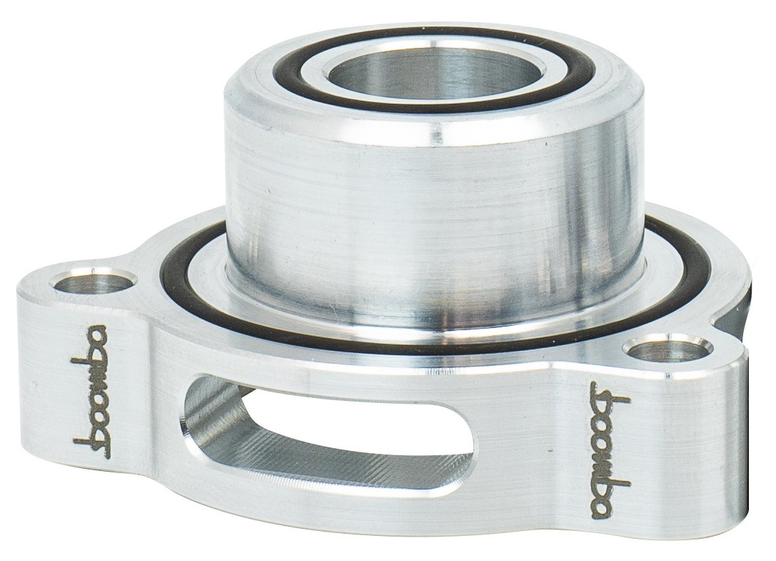 Boomba Turbo Blow Off Valve Adapter BOV Silver for Ram Jeep Dodge