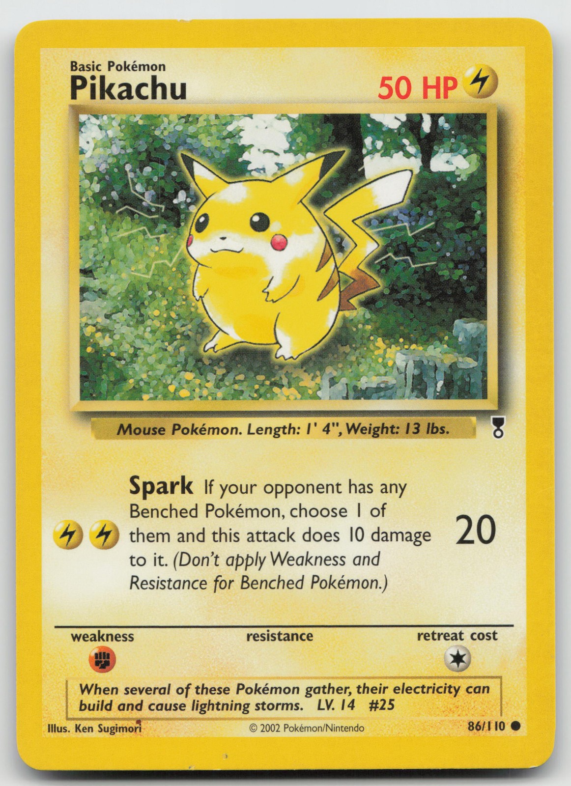 Pikachu Common Normal Legendary Collection 86/110 LP